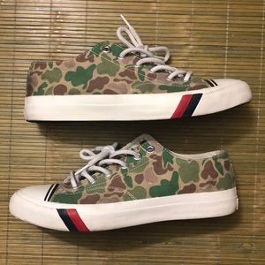 Pro Keds Duck Camo Low Top Size 9.5